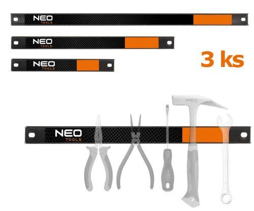 NEO TOOLS 84-144 sada magnetických nástěnných lišt na nářadí 203