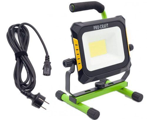 PROCRAFT LP20 kombinovaná elektrická AKU LED lampa 230V