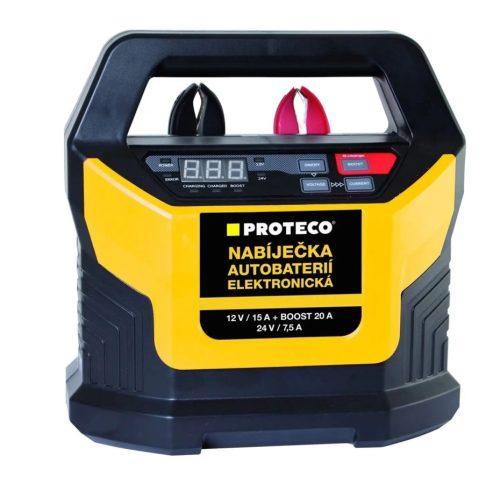 PROTECO elektronická nabíječka auto a moto baterií 12/24V BOOST 51.08-AN-1224-EL