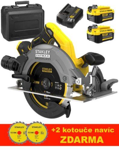 STANLEY FATMAX SFMCS550M2K-QW aku kotoučová pila 190mm 18V LiIon V20