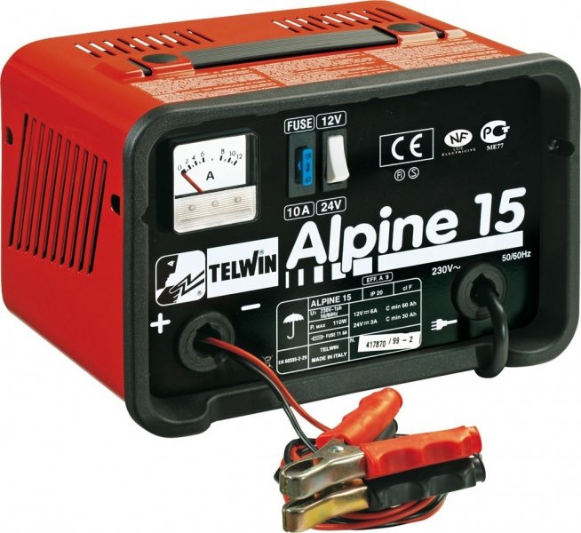 TELWIN Alpine 15 nabíječka olověných akumulátorů 50807544