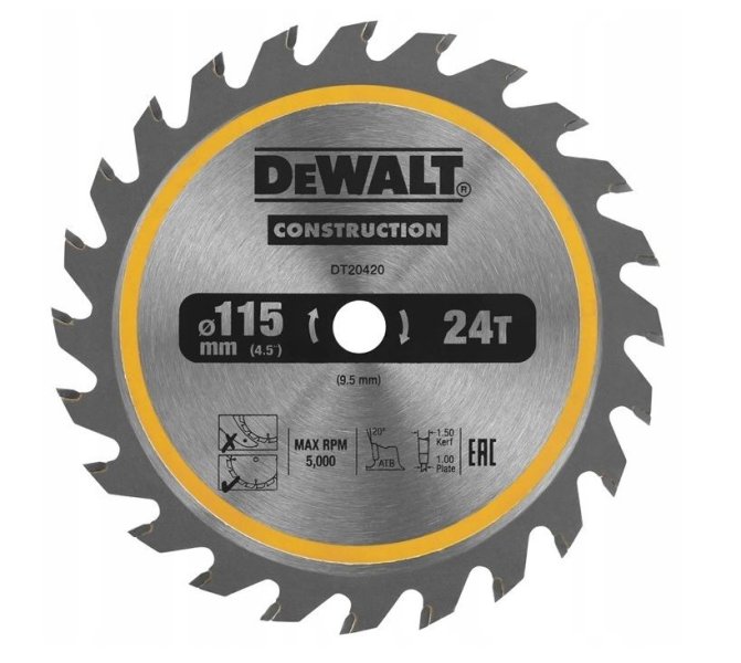 DeWALT DT20420 pilový kotouč 115x9