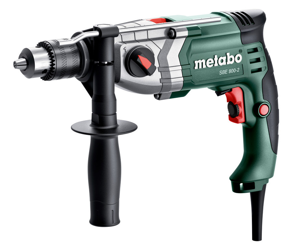 METABO SBE 800-2 dvourychlostní příklepová vrtačka 800W 601744510