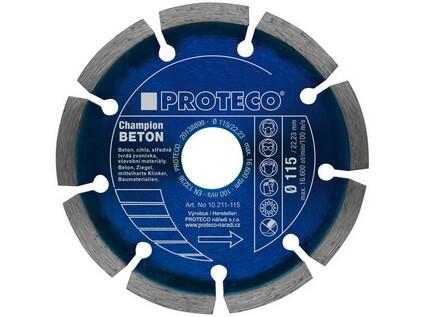 PROTECO 211-115 kotouč dia 115 mm segment BETON CHAMPION beton