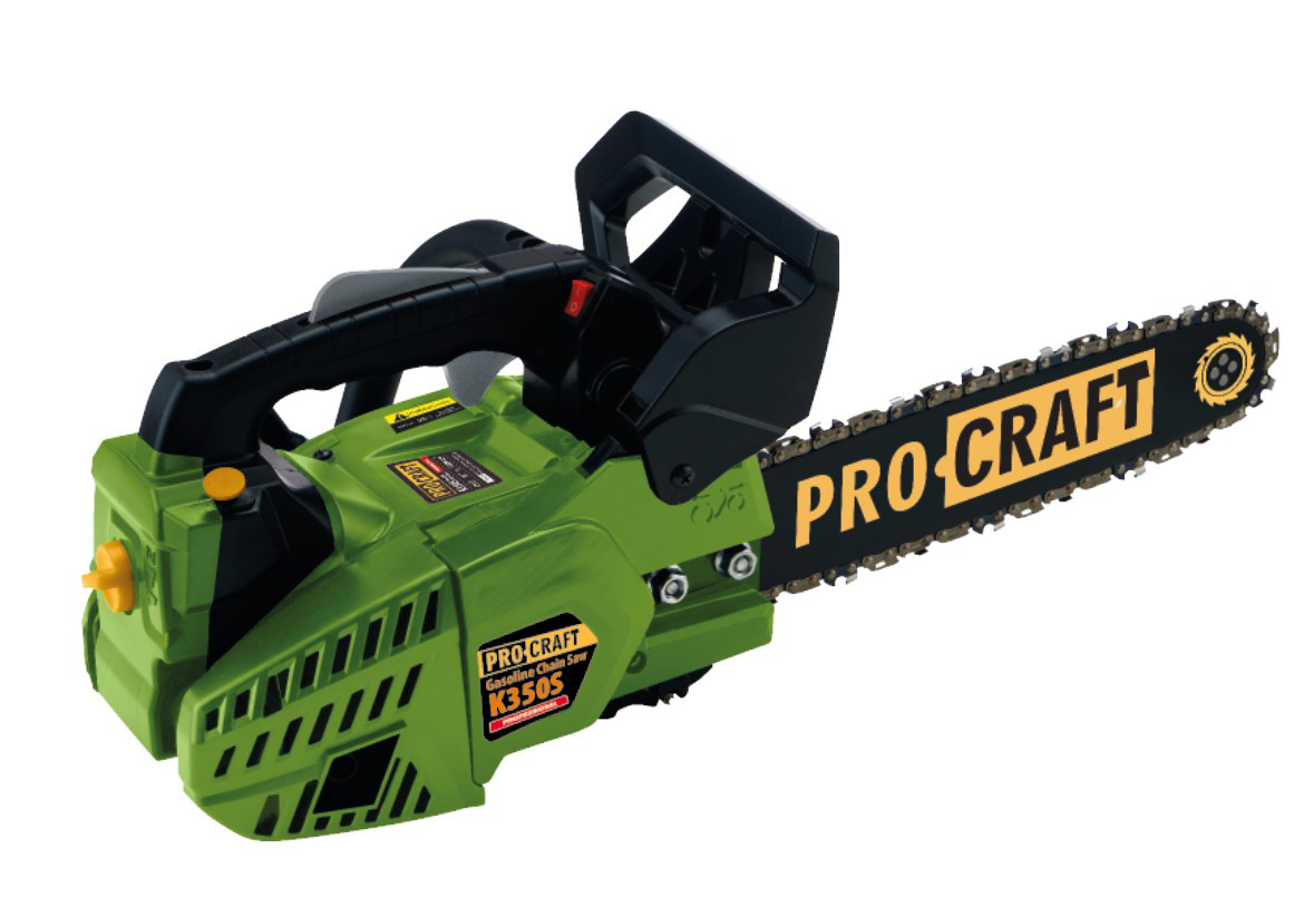 PROCRAFT K350S odvětvovací jednoruční motorová řetězová pila 30cm