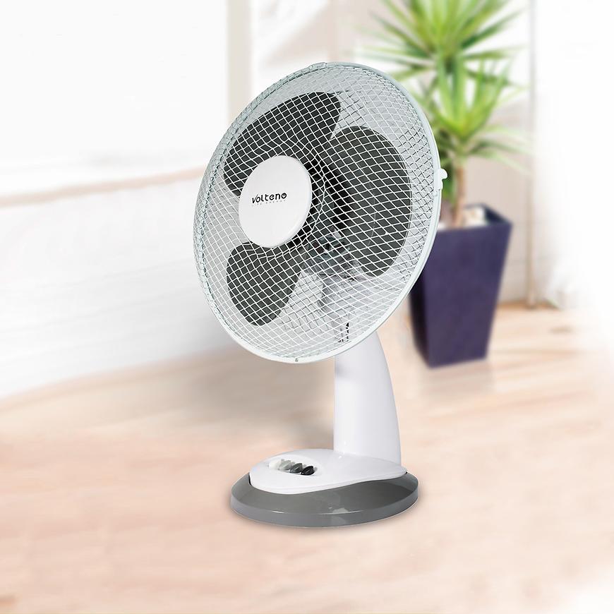 Ventilatorstolny 12” VO0024 bílý Baumax