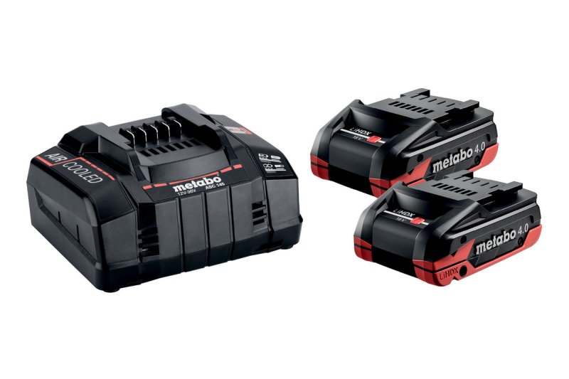 METABO sada Basic Set LiHDX (2xakumulátor 4