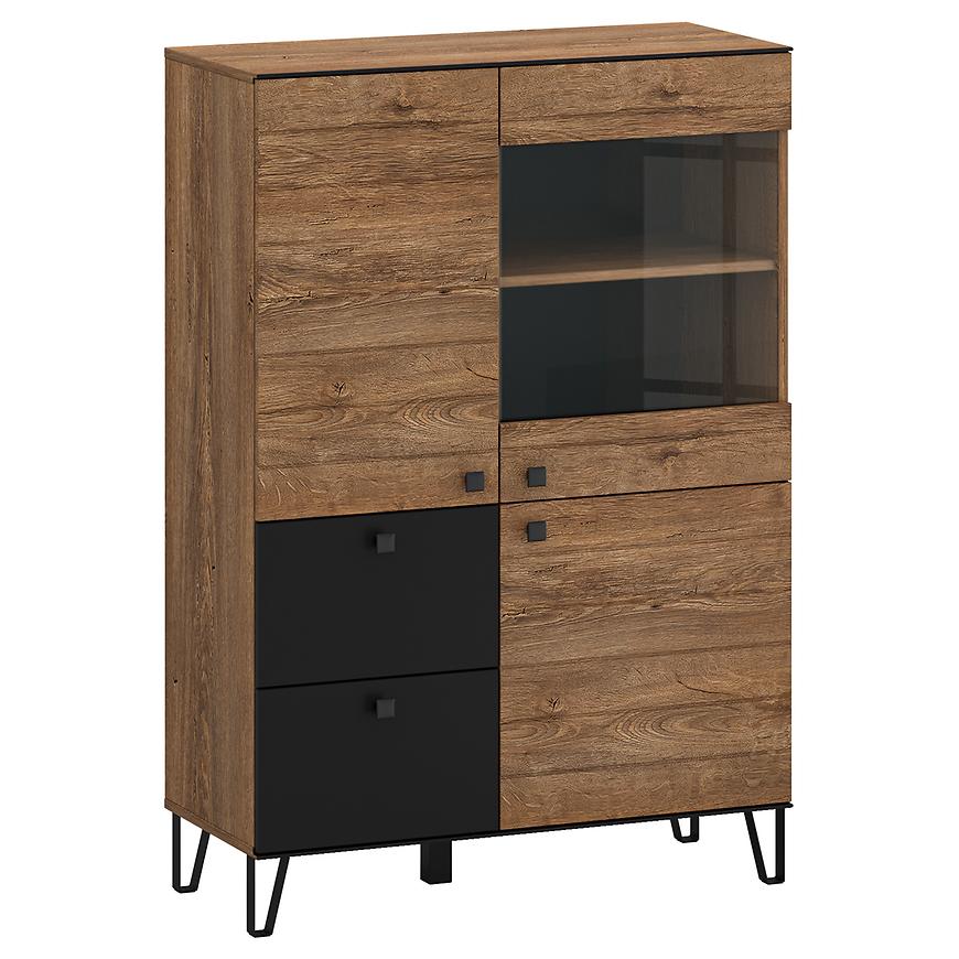 Komoda Weil C 3D2S burgund oak Baumax