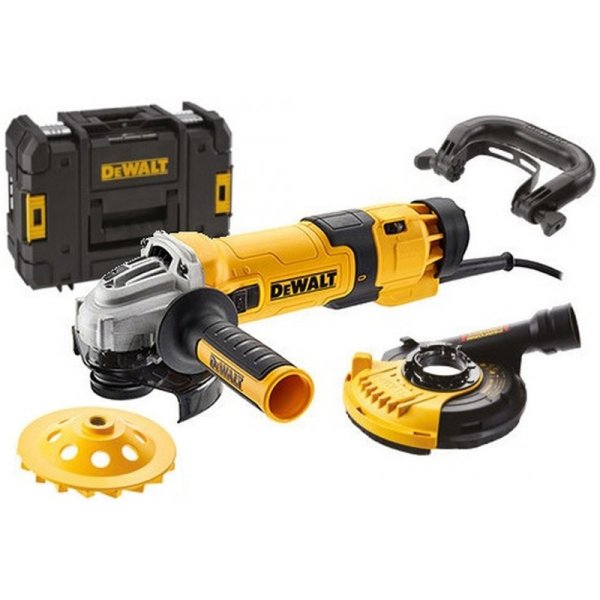 DeWALT DWE4257KT úhlová bruska125mm s regulací otáček