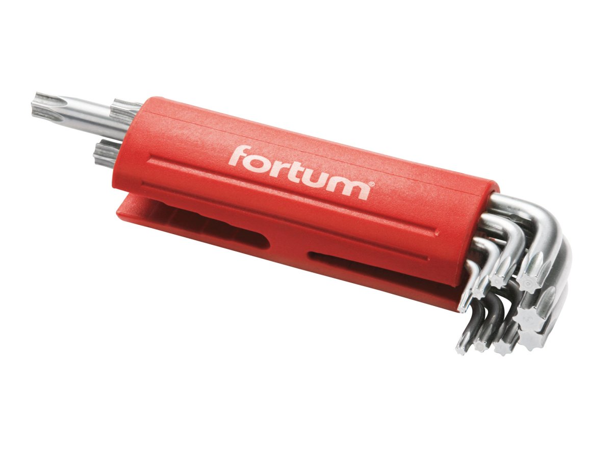 FORTUM 4710300 L-klíče TORX T 10-15-20-25-27-30-40-45-50