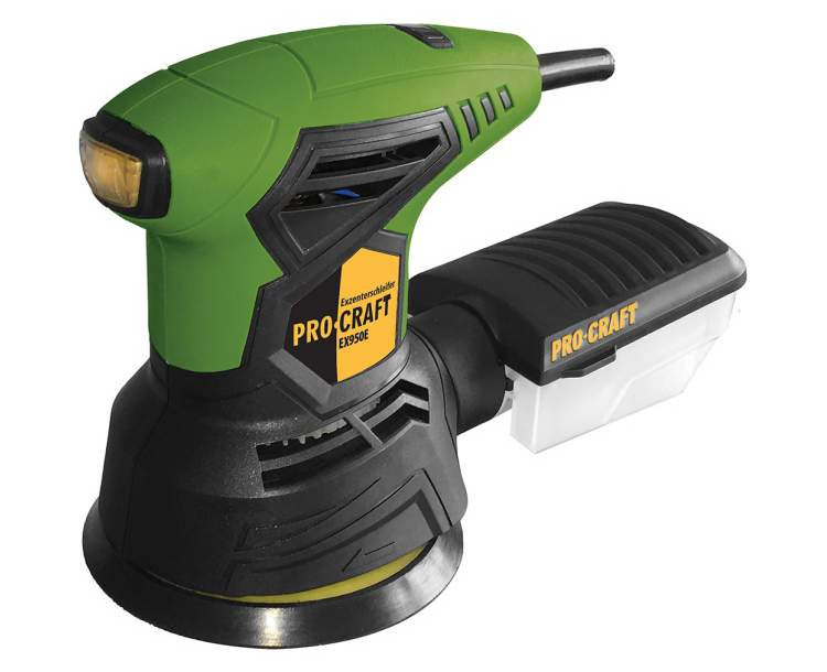 PROCRAFT EX950E excentrická bruska 125mm 240W