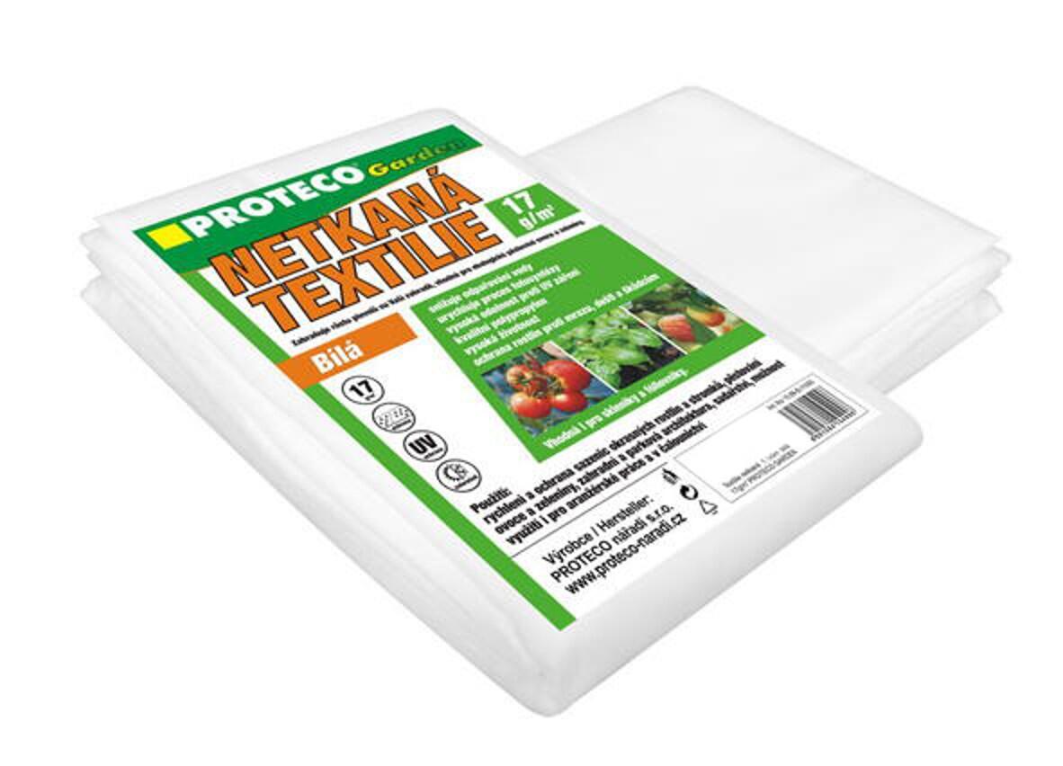 PROTECO 10.89-B-11010 textilie netkaná 1.1 x 10 m bílá 17g/m2 PROTECO